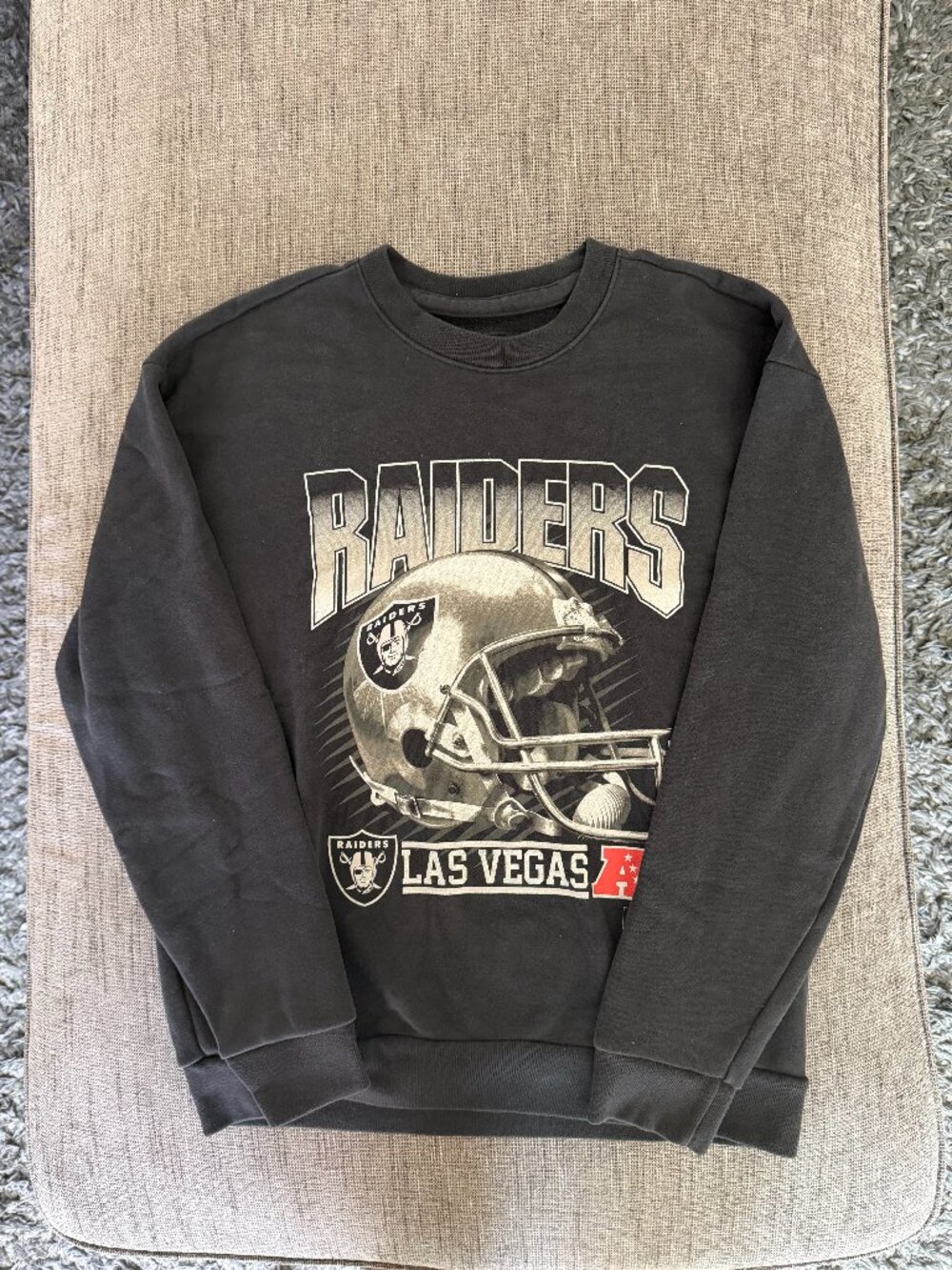 Las Vegas Raiders Team Apparel NFL Sweatshirt Size Large